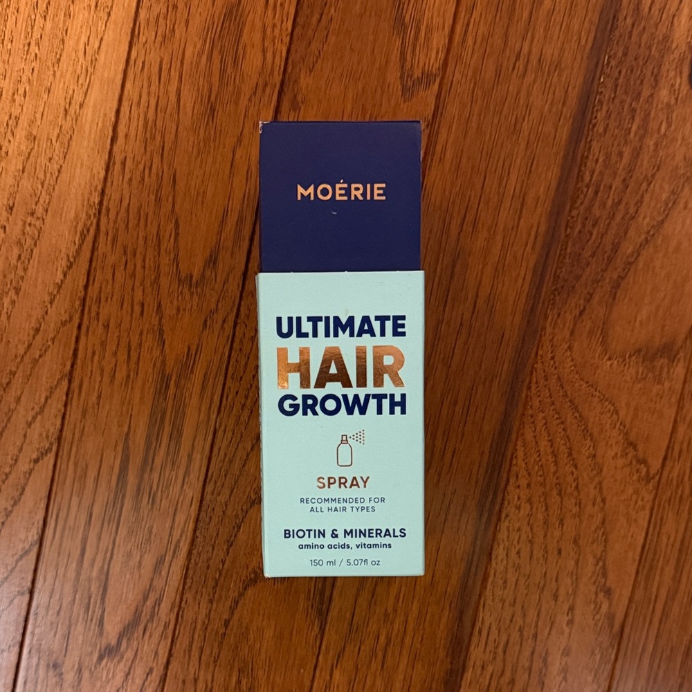 Ultimate Hair Growth Spray - Blue and Gold
